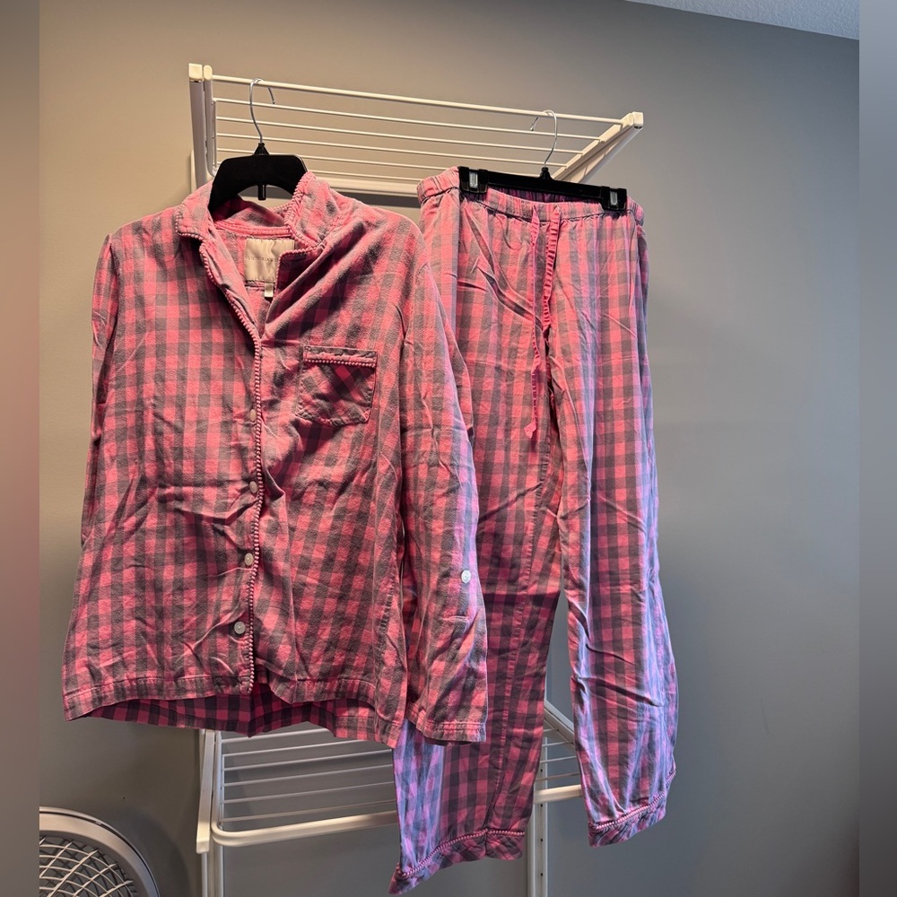 Cozy Flannel Checkered Pajamas